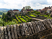 France, Jura, village of Château Chalon