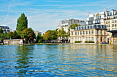 Paris, Canal de L'Ourcq, La Villette Basin