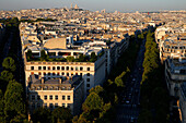 Paris city. France.8th and 17th arrondissement. Paris. France.