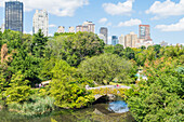 The Pond, Central Park, Manhattan, New York City, New York, United States of America, North America