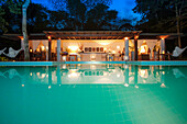 Pousada Etnia swimming pool, Trancoso, Bahia, Brazil, South America