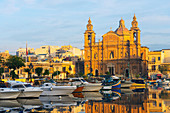 St. Joseph's Church, Msida Creek Harbour, Valletta, Malta, Mediterranean, Europe