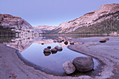 Twilight at Tioga Lake, Yosemite National Park, UNESCO World Heritage Site, California, United States of America, North America