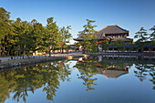 Todaiji Temple at dawn, UNESCO World Heritage Site, Nara, Kansai, Japan, Asiapan