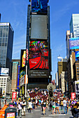 Times Square, Theatre District, Midtown, Manhattan, New York City, New York, United States of America, North America