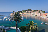 Baia del Silenzio Bay, old town, Sestri Levante, Province of Genoa, Riviera di Levante, Liguria, Italy, Europe