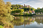 Wertheim Castle, Main River, Wertheim, Main Tauber District, Baden-Wurttemberg, Germany, Europe