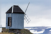 Windmill on Vigur Island, Iceland, Polar Regions