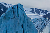Tidewater glacier, Hornsund, Spitsbergen, Svalbard Archipelago, Norway, Scandinavia, Europe