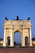 Arco della Pace, Milan, Lombardy, Italy, Europe