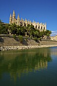 The Cathedral of Santa Maria of Palma, Palma, Mallorca, Spain, Europe