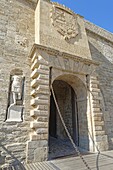 Ses Taules Gate, Old Town (Dalt Vila), UNESCO World Heritage Site, Ibiza town, Ibiza, Balearic Islands, Spain, Europe