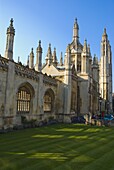 Spires, Kings College, Cambridge, Cambridgeshire, England, United Kingdom, Europe