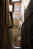 Back streets, Perugia, Umbria, Italy, Europe