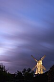 The Union Mill at dusk, Cranbrook, Kent, England, United Kingdom, Europe