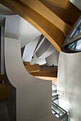 Interior, Walt Disney Concert Hall, part of Los Angeles Music Center, Frank Gehry architect, downtown, Los Angeles, California, United States of America, North America