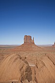 Monument Valley Navajo Tribal Park, Utah Arizona border, United States of America, North America