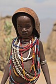 Ari girl, Lower Omo Valley, Ethiopia, Africa