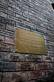 The Cavern Wall of Fame in Matthew Street, Liverpool, Merseyside, England, United Kingdom, Europe
