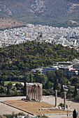 Temple of Olympian Zeus, Athens, Greece, Europe