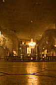 The Cathedral in the Wieliczka Salt Mine, UNESCO World Heritage Site, near Krakow (Cracow), Poland, Europe
