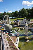 Model city in Legoland, Windsor, Berkshire, England, United Kingdom, Europe