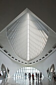 The Quadracci Pavilion of the Milwaukee Museum of Art, Milwaukee, Wisconsin, United States of America, North America