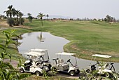 Almelkis Golf Course, near Palmeraie, Marrakech, Morocco, North Africa, Africa