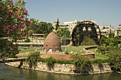 Water wheel on the Orontes River, Hama, Syria, Middle East