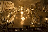 The Cathedral in the Wieliczka Salt Mine, UNESCO World Heritage Site, near Krakow (Cracow), Poland, Europe