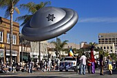 Spaceship, Doo Dah Parade, Pasadena, Los Angeles, California, United States of America, North America