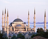 The Blue Mosque, UNESCO World Heritage Site, Istanbul, Turkey, Europe