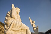 Monument to Icarus, Agia Galini, Crete, Greek Islands, Greece, Europe