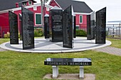 Fishermen's Memorial in Lunenburg, Nova Scotia, Canada, North America