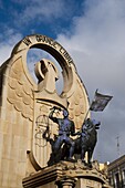 Monument to Spain from Franco dictatorship, Melilla, Spain, Spanish North Africa, Africa