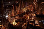 Vasa, a 17th century warship, Vasa Museum, Stockholm, Sweden, Scandinavia, Europe