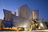 Disney Concert Hall, designed by Frank Gehry, Los Angeles, California, United States of America, North America