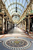 Interior of Cross Arcade, Leeds, West Yorkshire, England, United Kingdom, Europe