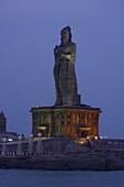 Thiruvalluvar statue, Kanyakumari, Tamil Nadu, India, Asia