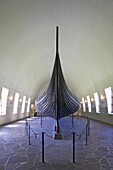 Gokstad ship, 9th century burial vessel,  Viking Ship Museum, Vikingskipshuset, Bygdoy, Oslo, Norway, Scandinavia, Europe