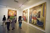 Art work by Fernando Botero, Museo de Antioquia, Botero Museum, Medellin, Colombia, South America