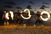 Fire Dance, Viti Levu, Fiji, Melanesia, Oceania, Pacific Islands, Pacific