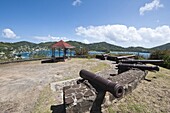 Fort Hamilton, Port Elizabeth, Bequia, St. Vincent and The Grenadines, Windward Islands, West Indies, Caribbean, Central America