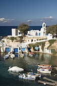 Village of Mandrakia, island of Milos, Cyclades, Greek Islands, Greece, Europe