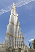 Burj Khalifa, the tallest building in the World at 828 metres, Dubai, United Arab Emirates, Middle East