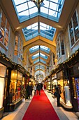 Burlington Arcade at Christmas, Piccadilly, London, England, United Kingdom, Europe