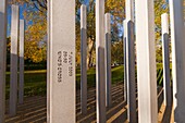 The 7th July Memorial to victims of the 2005 bombings, Hyde Park, London, England, United Kingdom, Europe