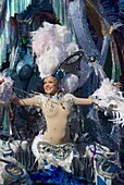 Queen of the parade, Carnaval Santa Cruz, Tenerife, Canary Islands, Spain, Europe