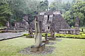 Inca style temple built without use of mortar, Candi Sukuh, Solo, Java, Indonesia, Southeast Asia, Asia