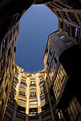 Casa Mila, UNESCO World Heritage Site, Barcelona, Catalonia, Spain, Europe